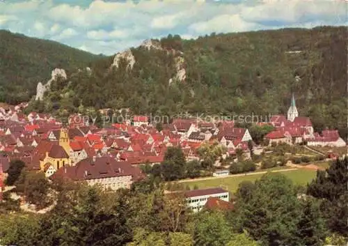 AK / Ansichtskarte Blaubeuren Panorama Perle der Schwaebischen Alb