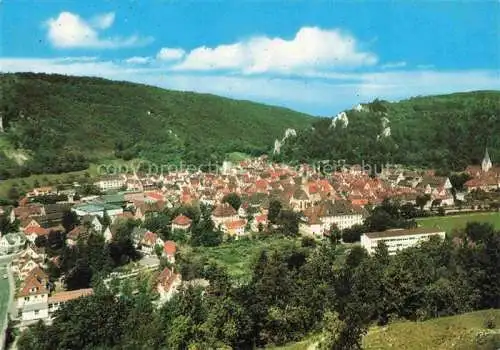 AK / Ansichtskarte Blaubeuren Panorama Perle der Schwaebischen Alb