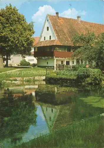 AK / Ansichtskarte Langenau Wuerttemberg Hotel Café Konditorei Heinzelmann