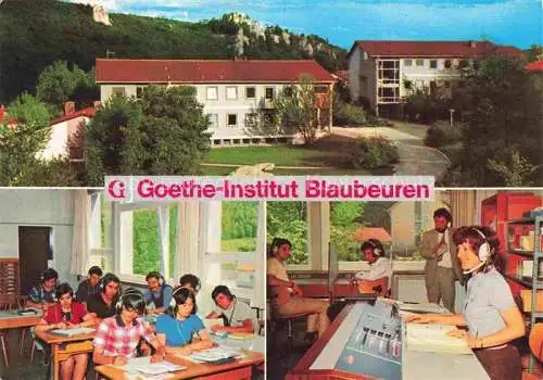 AK / Ansichtskarte Blaubeuren Goethe Institut Lehrsaal
