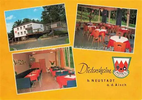 AK / Ansichtskarte Dietersheim Mittelfranken Hotel Frankenland Restaurant
