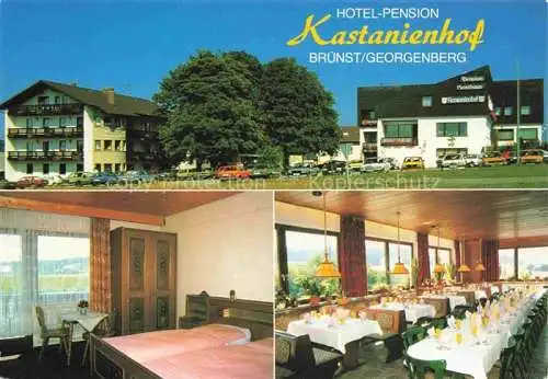 AK / Ansichtskarte Bruenst Georgenberg Hotel Pension Kastanienhof Restaurant Fremdenzimmer