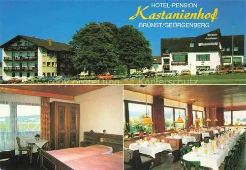 AK / Ansichtskarte Bruenst Georgenberg Hotel Pension Kastanienhof Restaurant Fremdenzimmer
