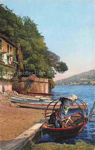AK / Ansichtskarte Isola Bella Verbano-Cusio-Ossola Piemont IT Lago Maggiore Pescatori
