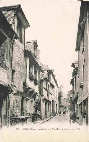 AK / Ansichtskarte Dol de Bretagne_35_Ille et Vilaine Vieilles Maisons 