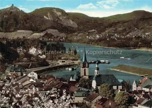 AK / Ansichtskarte Oberwinter Rhein Remagen Rheinpanorama