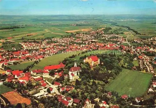 AK / Ansichtskarte Erbach Donau Fliegeraufnahme