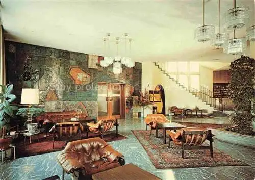 AK / Ansichtskarte ULM  Donau Hotel Neutor Hospiz Foyer