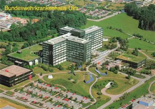 AK / Ansichtskarte ULM  Donau Bundeswehrkrankenhaus Fliegeraufnahme
