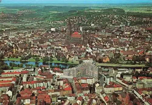 AK / Ansichtskarte NEU-ULM Bayern Fliegeraufnahme