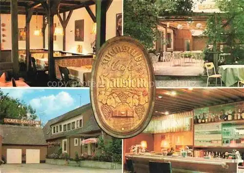 AK / Ansichtskarte Senden Iller Weinstube Haustein Cafe Gastraeume Bar