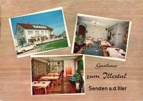 AK / Ansichtskarte Senden Iller Gasthaus zum Illertal Gastraeume