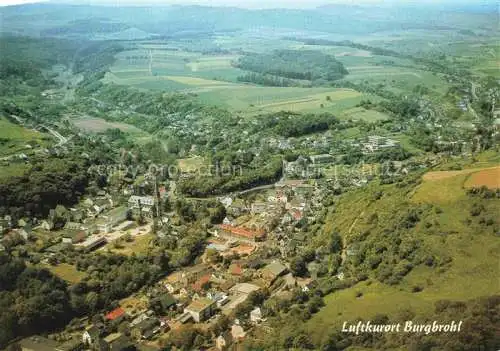 AK / Ansichtskarte Burgbrohl Ahrweiler Rheinland-Pfalz Fliegeraufnahme