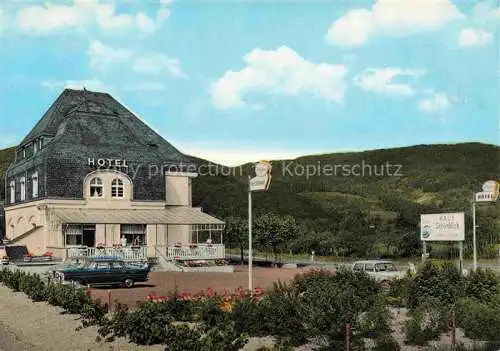 AK / Ansichtskarte Namedy Andernach Rheinland-Pfalz Hotel Haus Schoenblick
