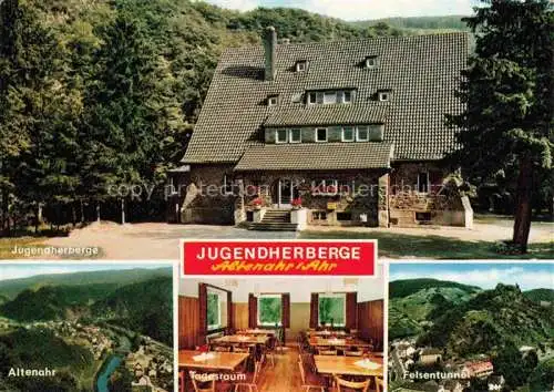 AK / Ansichtskarte Altenahr Jugendherberge Panorama Felsentunnel Tagesraum
