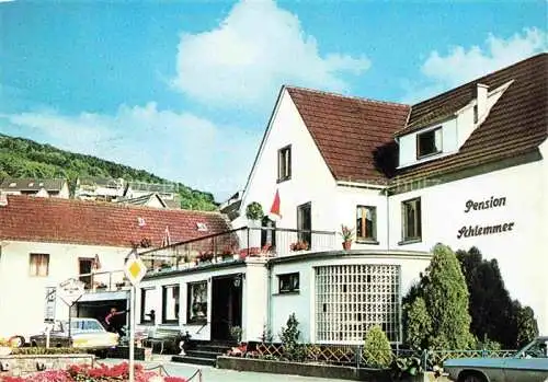 AK / Ansichtskarte Rossbach Wied Pension Schlemmer