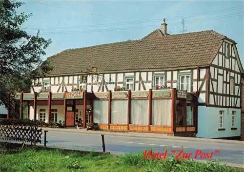 AK / Ansichtskarte Rossbach Wied Hotel Restaurant Zur Post