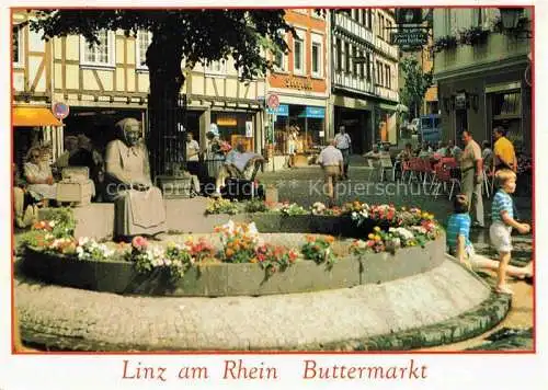 AK / Ansichtskarte Linz Rhein Rheinland-Pfalz Buttermarkt