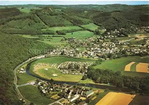 AK / Ansichtskarte Rossbach Wied Fliegeraufnahme