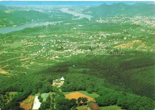 AK / Ansichtskarte Unkel Rhein Fliegeraufnahme mit Schullandheim der Stadt Muellheim Ruhr