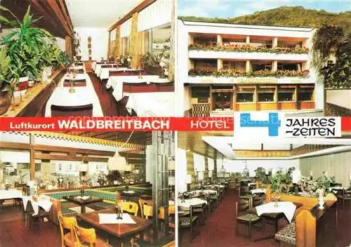 AK / Ansichtskarte Waldbreitbach Wied Haus 4 Jahreszeiten Gastraeume