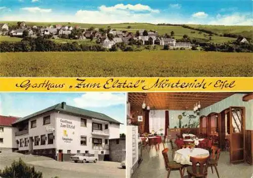 AK / Ansichtskarte Moentenich Panorama Gasthaus Zum Elztal Gaststube