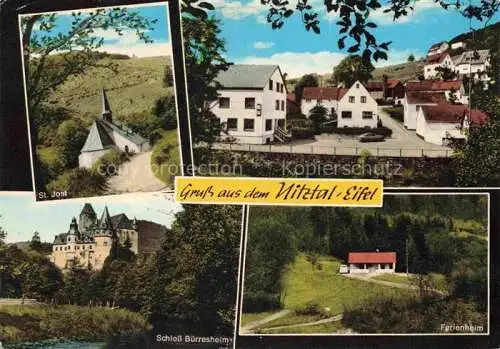 AK / Ansichtskarte Nitztal Gasthaus Waldesruh St Josef Schloss Buerresheim Ferienheim