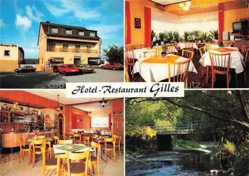 AK / Ansichtskarte Kollig Hotel Restaurant Gilles Gastraeume Park
