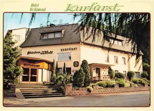 AK / Ansichtskarte Kaisersesch Rheinland-Pfalz Hotel Restaurant Kurfuerst