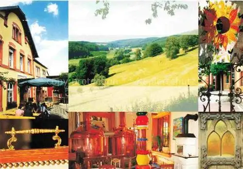 AK / Ansichtskarte Mannebach Eifel Mannebacher Brauhaus und Mannebacher Landhotel