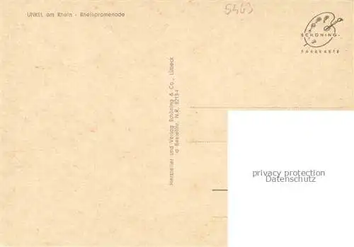 AK / Ansichtskarte Unkel Rhein Rheinpromenade
