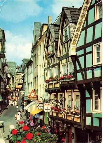 AK / Ansichtskarte Linz Rhein Rheinland-Pfalz Fussgaengerzone