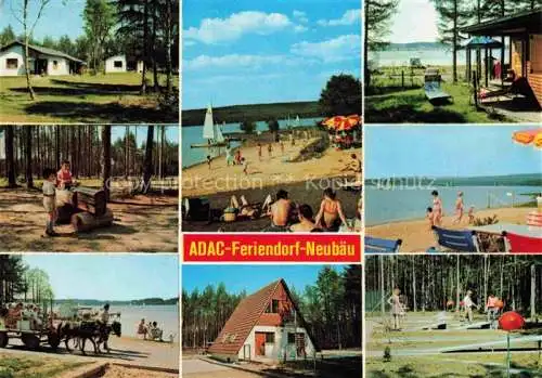 AK / Ansichtskarte Neubaeu am See Roding Bayern ADAC Feriendorf Neubaeu Teilansichten Minigolf