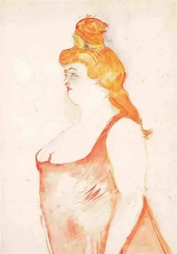 AK / Ansichtskarte LAUTREC TOULOUSE-LAUTREC Henri de (1864-1901) Kuenstlerkarte la Belle Helene 