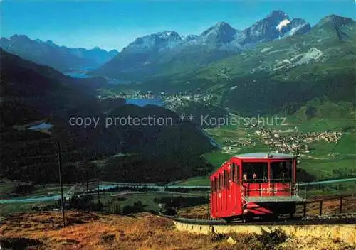 AK / Ansichtskarte Bergbahn Muottas Muragi Schweiz Oberengadin