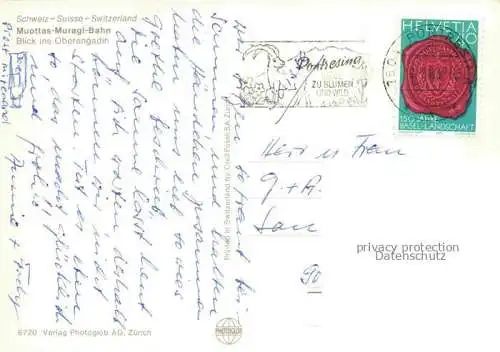 AK / Ansichtskarte Bergbahn Muottas Muragi Schweiz Oberengadin