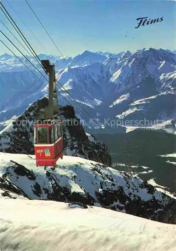 AK / Ansichtskarte Seilbahn Cable-Car Telepherique Flims Schweiz 