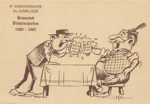 AK / Ansichtskarte Bier Beer Biere Brunstatt Dinkelscherben 