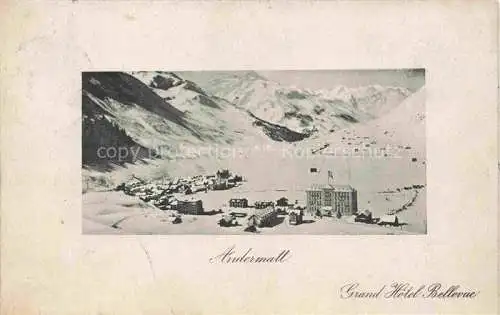 AK / Ansichtskarte Andermatt_UR Grand Hotel Bellevue 