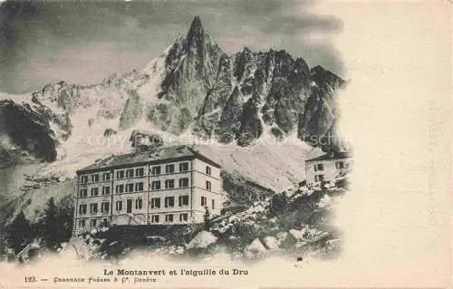 AK / Ansichtskarte Le_Montanvert_74_Haute Savoie et l aiguille du Dru 