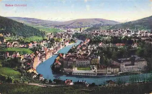 AK / Ansichtskarte BADEN__AG_(Schweiz) Panorama 