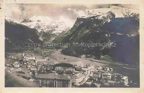 AK / Ansichtskarte Engelberg__OW mit Titlis und Spannort 