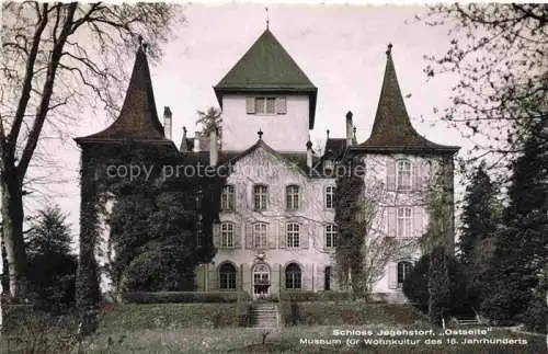 AK / Ansichtskarte Jegenstorf_BE Schloss Jegenstorf Ostseite Museum fuer Wohnkultur des 18. Jahrhunderts 