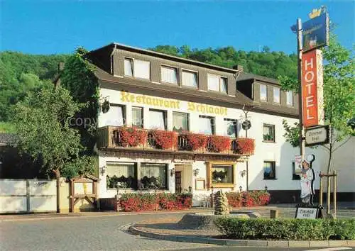 AK / Ansichtskarte Kestert Rhein Hotel Restaurant Schlaadt