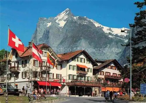 AK / Ansichtskarte Grindelwald_BE mit Wetterhorn 