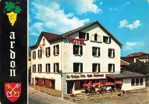 AK / Ansichtskarte Ardon_Conthey_VS Hotel Restaurant La Grappe d Or 