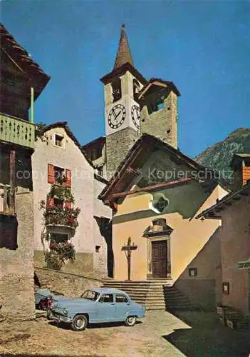 AK / Ansichtskarte Fusio_Vallemaggia_TI Dorfmotiv Kirche 