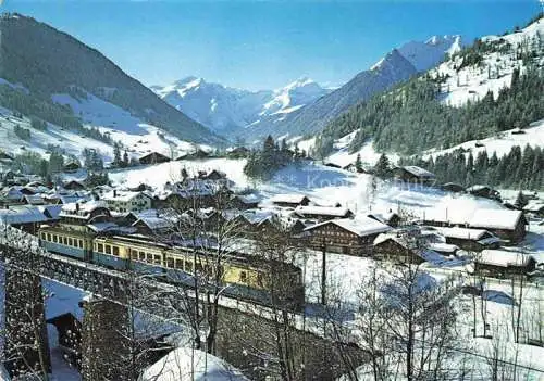 AK / Ansichtskarte Gstaad_Saanen_BE mit Oldenhorn und Staldenfluh 