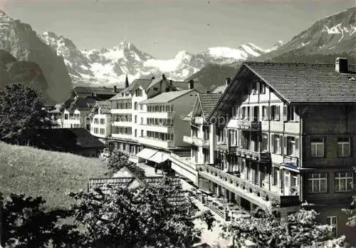 AK / Ansichtskarte Wengen__BE Hotels Metropole und Bernerhof 