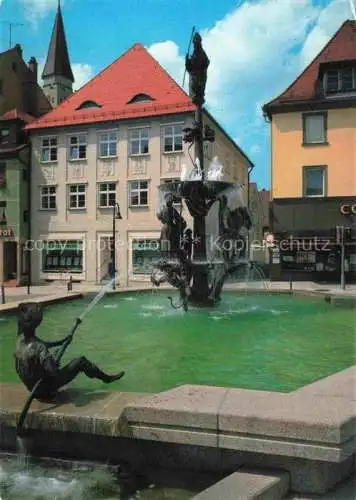 AK / Ansichtskarte Ehingen Donau Brunnen Altstadt